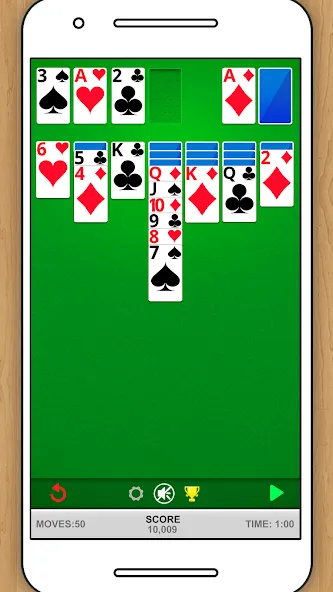 Скачать SOLITAIRE CLASSIC CARD GAME взлом на бесконечные деньги + мод меню screen 4