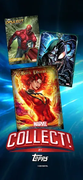 Скачать Marvel Collect! by Topps® взлом на бесконечные деньги + мод меню screen 1