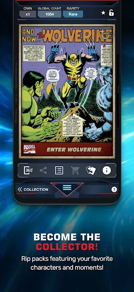 Скачать Marvel Collect! by Topps® взлом на бесконечные деньги + мод меню screen 2