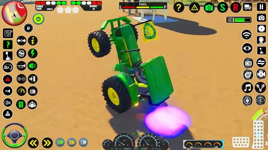 Скачать Tractor Farming Games 2023 взлом на бесконечные деньги + мод меню screen 3