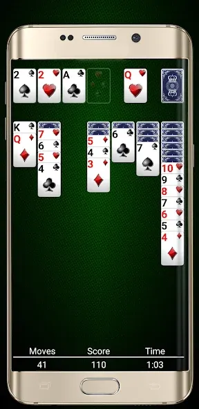 Скачать Solitaire Card Game взлом на бесконечные деньги + мод меню screen 2