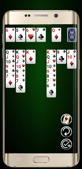 Скачать Solitaire Card Game взлом на бесконечные деньги + мод меню screen 4