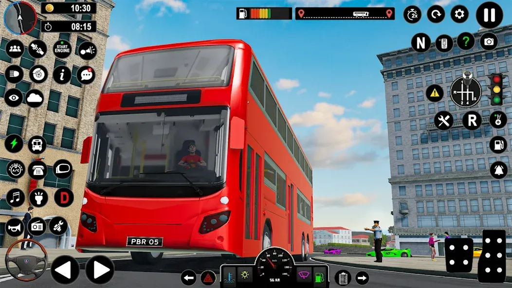 Скачать Coach Bus Games: Bus Simulator (Коуч Бас Геймс) взлом на бесконечные деньги + мод меню screen 2