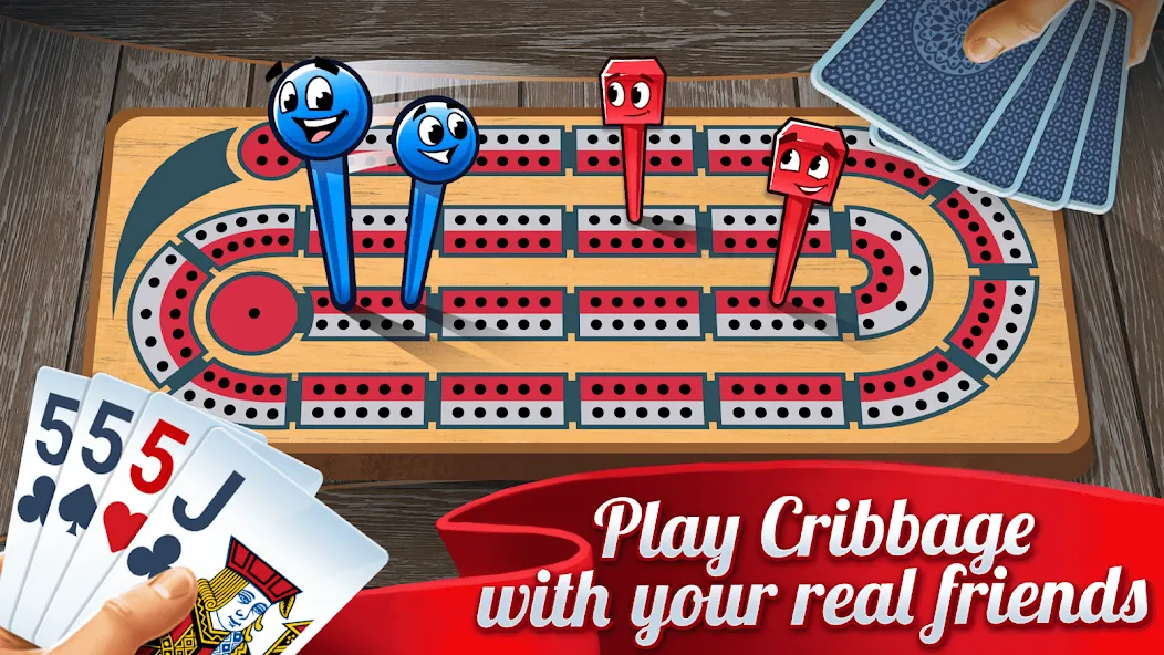 Скачать Ultimate Cribbage: Card Board (Ультимат Криббедж) взлом на бесконечные деньги + мод меню screen 1