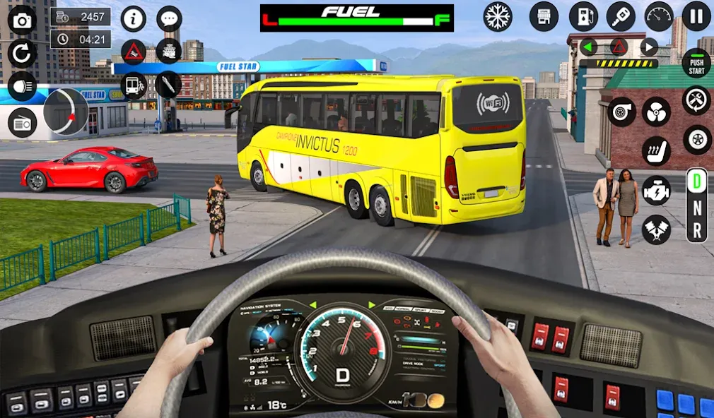 Скачать Bus Simulator 3D: Bus Games (Бус Симулятор 3Д) взлом на бесконечные деньги + мод меню screen 2