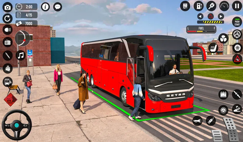 Скачать Bus Simulator 3D: Bus Games (Бус Симулятор 3Д) взлом на бесконечные деньги + мод меню screen 4