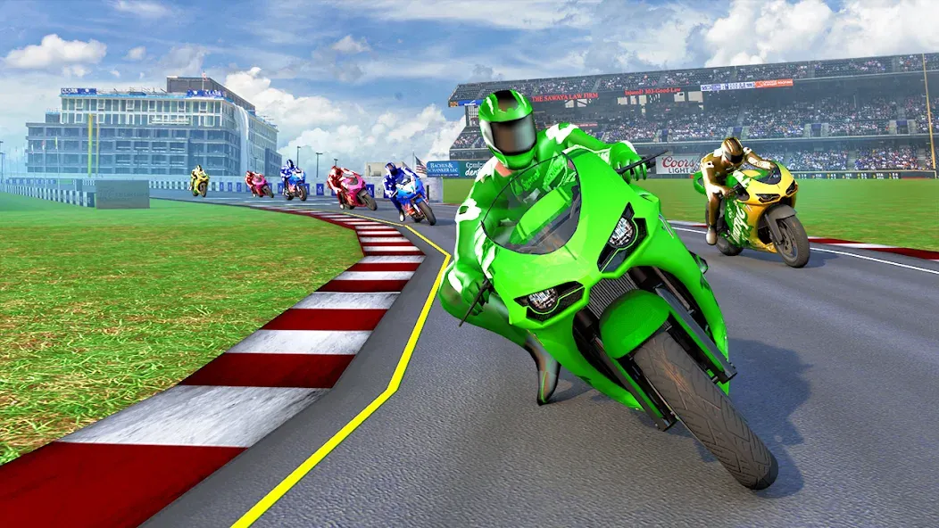 Скачать 3D Bike Racing Games Offline взлом на бесконечные деньги + мод меню screen 5