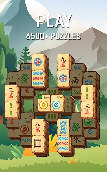 Скачать Mahjong Treasure Quest: Tile! взлом на бесконечные деньги + мод меню screen 1