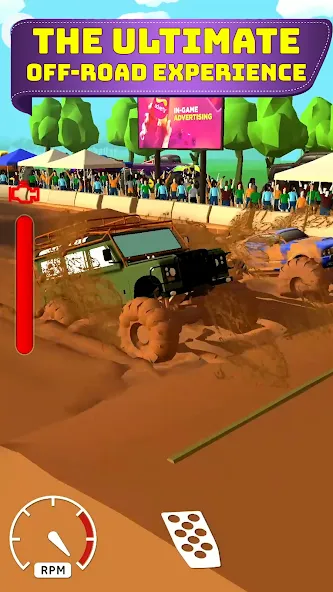 Скачать Mud Racing: 4х4 Off-Road (Мад Рейсинг) взлом на бесконечные деньги + мод меню screen 2