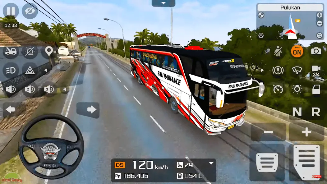 Скачать Coach Tourist Bus City Driving взлом на бесконечные деньги + мод меню screen 4