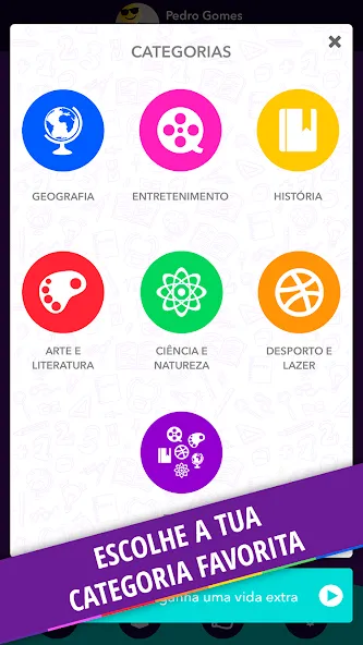 Скачать Quizit — Trivia Português (Квизит) взлом на бесконечные деньги + мод меню screen 3