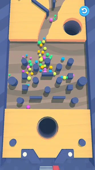 Скачать Sand Balls — Puzzle Game (Сэнд Боллс) взлом на бесконечные деньги + мод меню screen 2