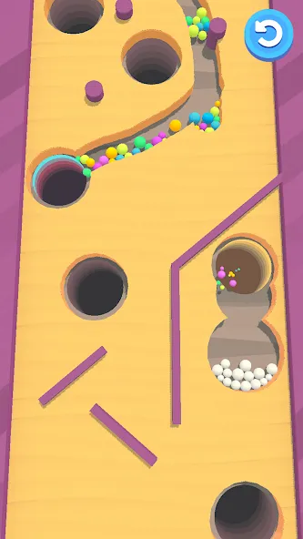 Скачать Sand Balls — Puzzle Game (Сэнд Боллс) взлом на бесконечные деньги + мод меню screen 3