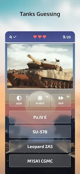 Скачать Guess the War Vehicle? WT Quiz (Вар Тандер Квиз) взлом на бесконечные деньги + мод меню screen 1