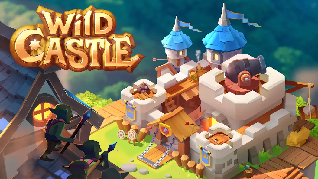 Скачать Wild Castle: Tower Defense TD (Уайлд Кастл ТД) взлом на бесконечные деньги + мод меню screen 1