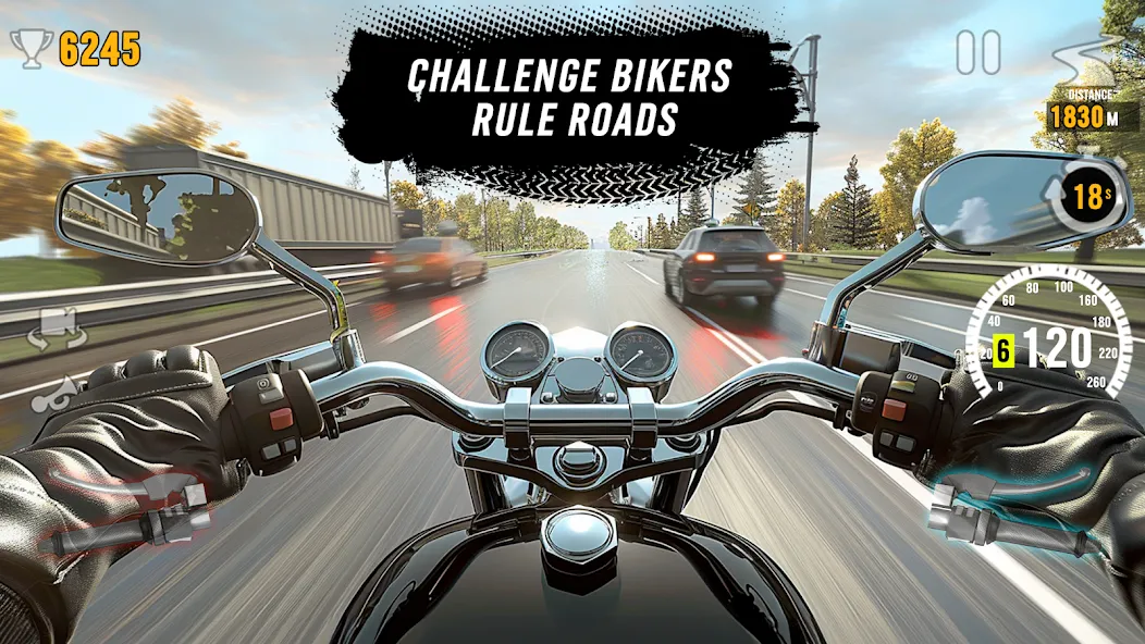 Скачать Motor Tour: Biker's Challenge (Мотор Тур) взлом на бесконечные деньги + мод меню screen 2