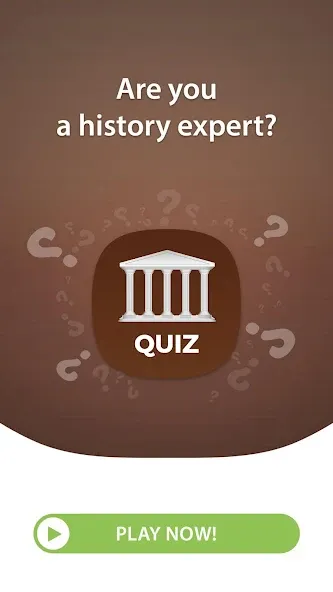 Скачать World History Quiz взлом на бесконечные деньги + мод меню screen 1