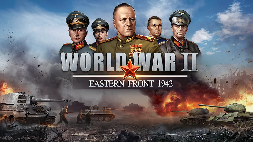 Скачать World War 2:WW2 Strategy Games (Вторая мировая война) взлом на бесконечные деньги + мод меню screen 1