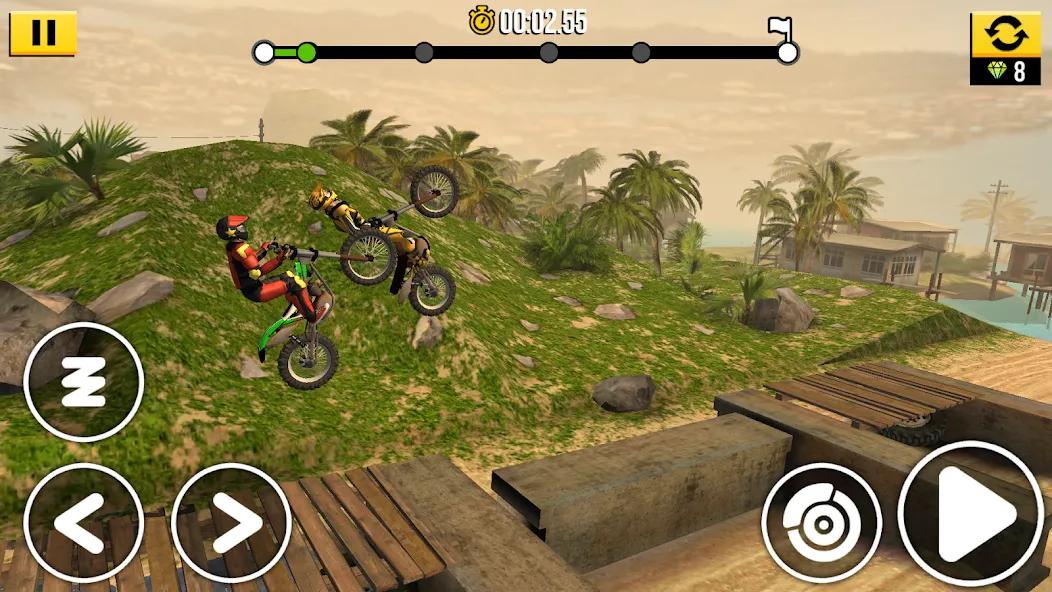 Скачать Trial Xtreme Legends (Триал Экстрим Легенды) взлом на бесконечные деньги + мод меню screen 4