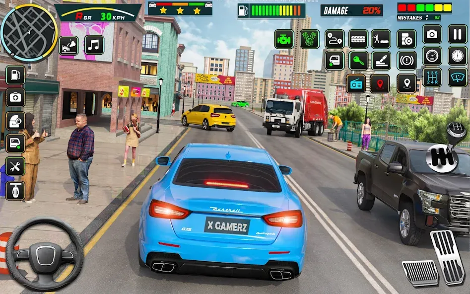 Скачать City Car Driving — Car Games (Сити Кар Драйвинг) взлом на бесконечные деньги + мод меню screen 3