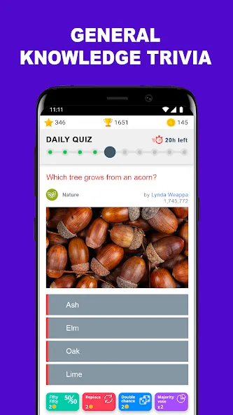 Скачать QuizzClub. Quiz & Trivia game (КвиззКлуб) взлом на бесконечные деньги + мод меню screen 1