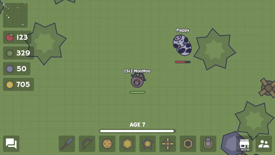 Скачать MooMoo.io (Official) взлом на бесконечные деньги + мод меню screen 3