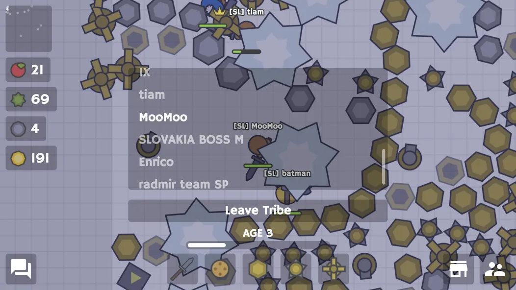 Скачать MooMoo.io (Official) взлом на бесконечные деньги + мод меню screen 5