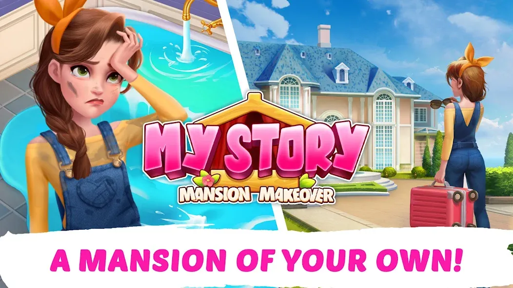 Скачать My Story — Mansion Makeover взлом на бесконечные деньги + мод меню screen 1