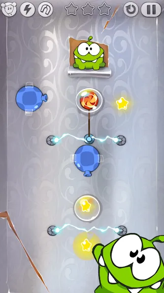 Скачать Cut the Rope (Кат зе Роуп) взлом на бесконечные деньги + мод меню screen 4