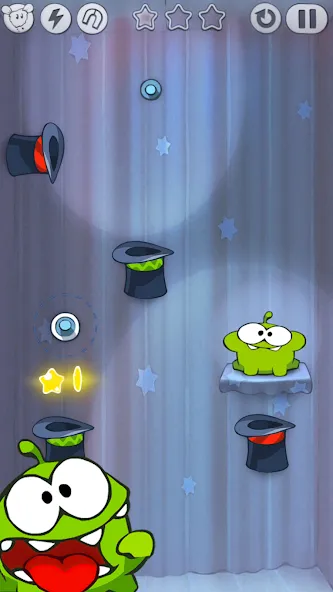 Скачать Cut the Rope (Кат зе Роуп) взлом на бесконечные деньги + мод меню screen 5