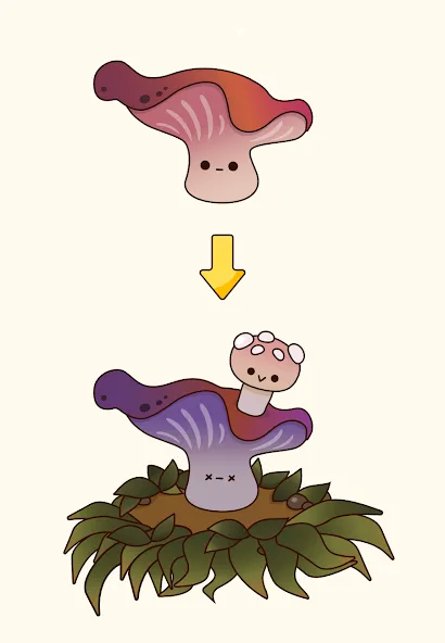 Скачать Mushroom Stories Clicker взлом на бесконечные деньги + мод меню screen 2