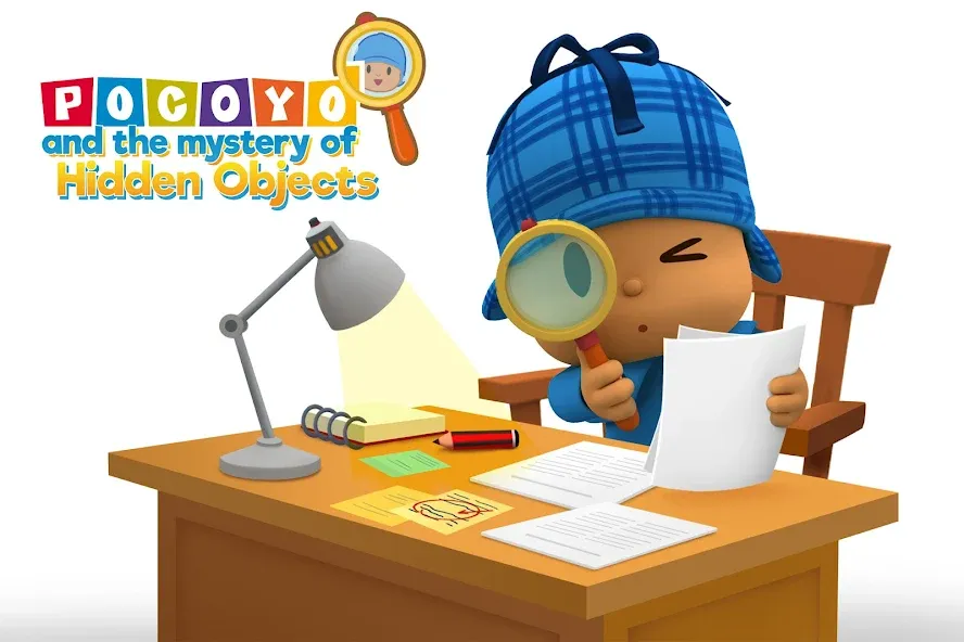 Скачать Pocoyo and the Hidden Objects. (Покойо) взлом на бесконечные деньги + мод меню screen 1