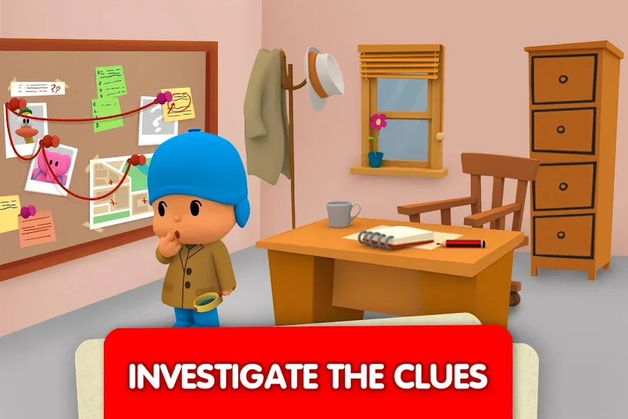 Скачать Pocoyo and the Hidden Objects. (Покойо) взлом на бесконечные деньги + мод меню screen 2