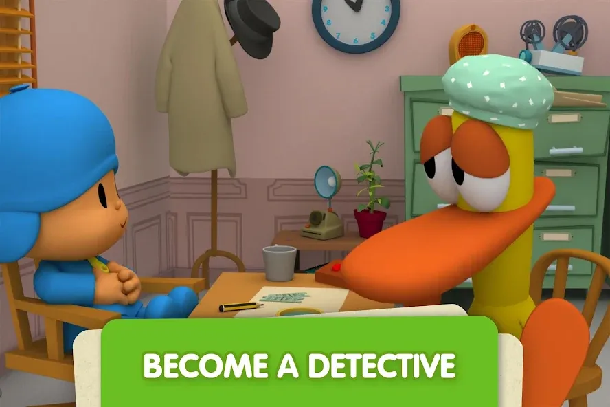 Скачать Pocoyo and the Hidden Objects. (Покойо) взлом на бесконечные деньги + мод меню screen 5