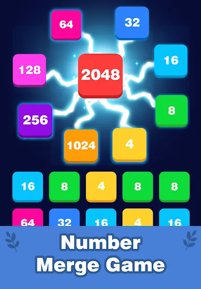 Скачать 2248 Number block puzzle 2048 (Две тысячи двести сорок восемь) взлом на бесконечные деньги + мод меню screen 1