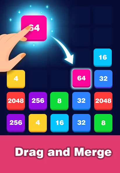 Скачать 2248 Number block puzzle 2048 (Две тысячи двести сорок восемь) взлом на бесконечные деньги + мод меню screen 4