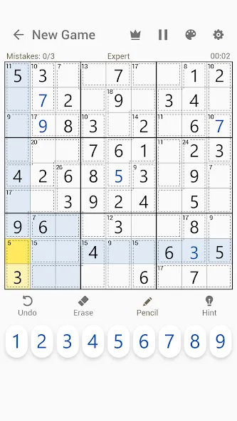 Скачать Killer Sudoku — Sudoku Puzzles взлом на бесконечные деньги + мод меню screen 4