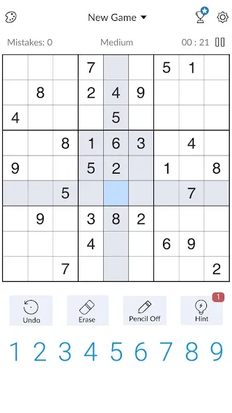 Скачать Sudoku — Classic Sudoku Puzzle взлом на бесконечные деньги + мод меню screen 3