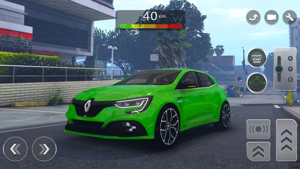 Скачать Renault Megane RS Simulator (Рено Меган  Симулятор) взлом на бесконечные деньги + мод меню screen 5