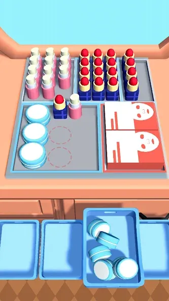 Скачать Fill Up Fridge：Organizing Game взлом на бесконечные деньги + мод меню screen 3