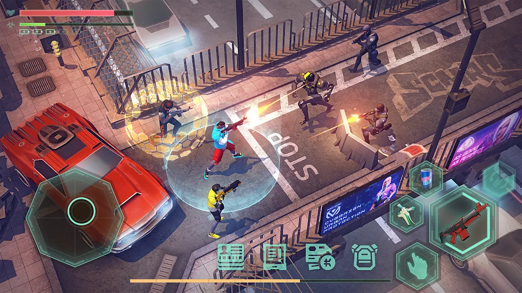 Скачать Cyberika: Action Cyberpunk RPG взлом на бесконечные деньги + мод меню screen 5