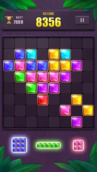 Скачать Block Puzzle: Jewel Blast Game взлом на бесконечные деньги + мод меню screen 1