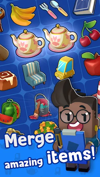 Скачать Merge Mayor — Match Puzzle (Мэрдж Мэер) взлом на бесконечные деньги + мод меню screen 4