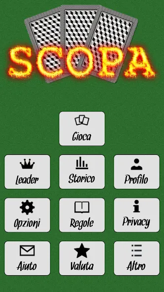 Скачать Scopa (Скопа) взлом на бесконечные деньги + мод меню screen 1