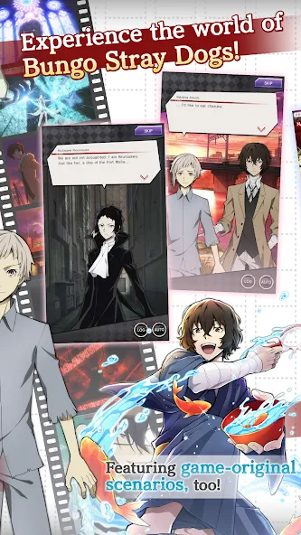 Скачать Bungo Stray Dogs: TotL взлом на бесконечные деньги + мод меню screen 4