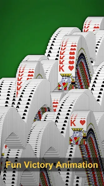 Скачать Klondike Solitaire — Patience взлом на бесконечные деньги + мод меню screen 3