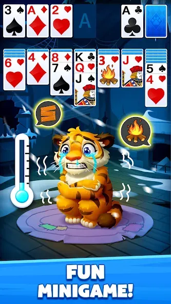 Скачать Solitaire Zoo взлом на бесконечные деньги + мод меню screen 2