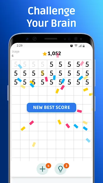 Скачать Number Crunch — Number Games (Намбер Пазл) взлом на бесконечные деньги + мод меню screen 1