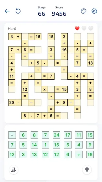 Скачать Crossmath — Math Puzzle Games (Математические головоломки игры) взлом на бесконечные деньги + мод меню screen 2