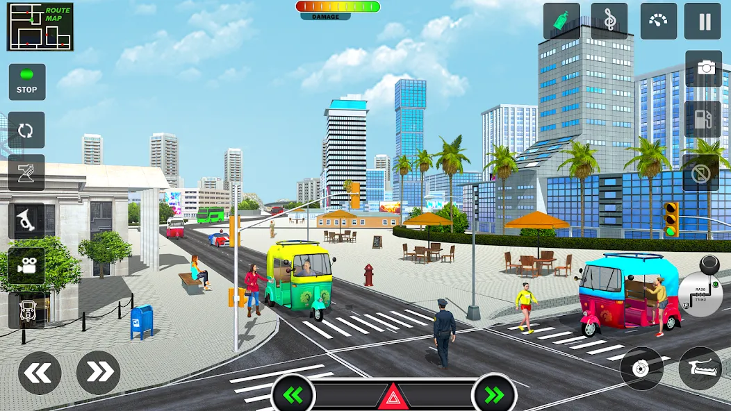 Скачать Tuk Tuk Auto Rickshaw Game 3d взлом на бесконечные деньги + мод меню screen 4